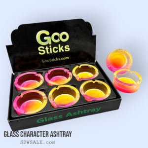 GOOSTICKS GLASS ASHTRAY DESIGN 185