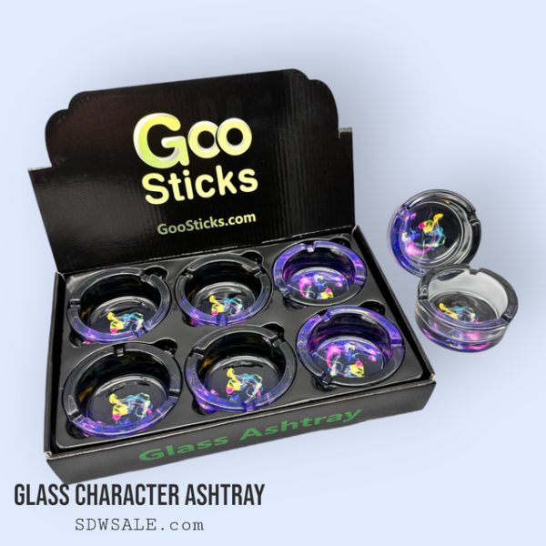 GOOSTICKS GLASS ASHTRAY DESIGN 187