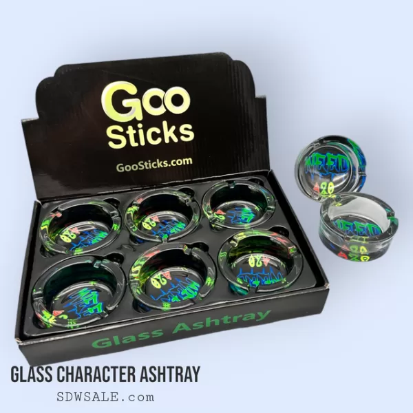 GOOSTICKS GLASS ASHTRAY DESIGN 188