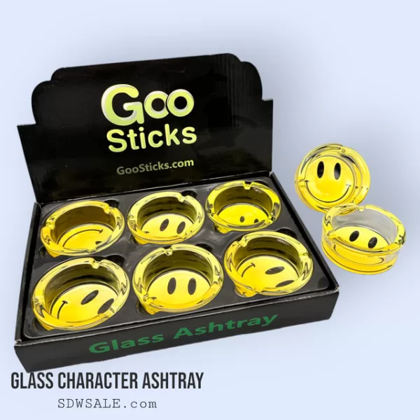 GOOSTICKS GLASS ASHTRAY DESIGN 192