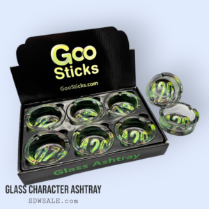 GOOSTICKS GLASS ASHTRAY DESIGN 201