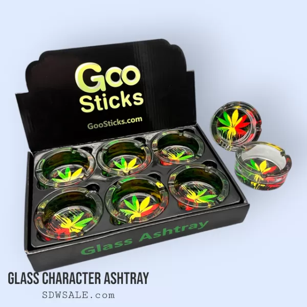 GOOSTICKS GLASS ASHTRAY DESIGN 202