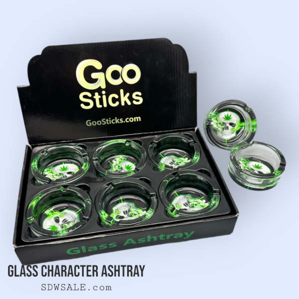 GOOSTICKS GLASS ASHTRAY DESIGN 205