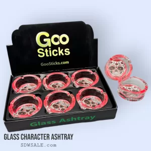 GOOSTICKS GLASS ASHTRAY DESIGN 206