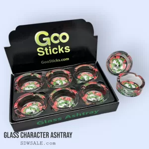 GOOSTICKS GLASS ASHTRAY DESIGN 210