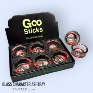 GOOSTICKS GLASS ASHTRAY DESIGN 214