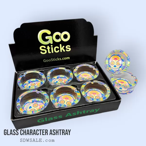 GOOSTICKS GLASS ASHTRAY DESIGN 216