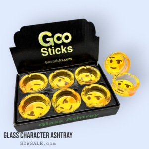 GOOSTICKS GLASS ASHTRAY DESIGN 218