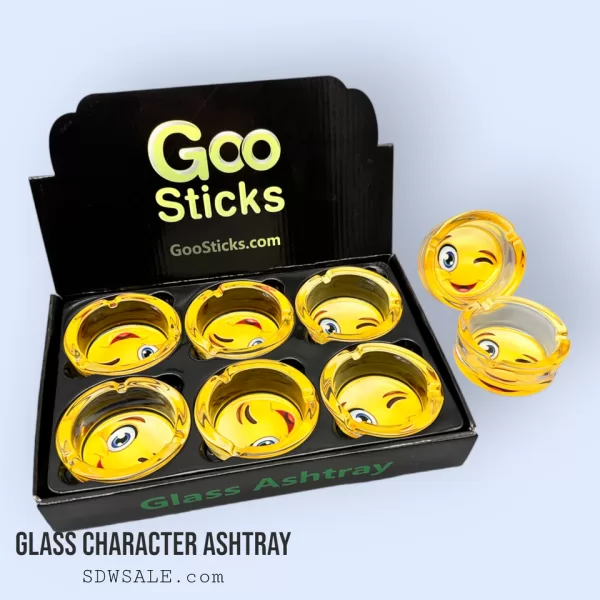 GOOSTICKS GLASS ASHTRAY DESIGN 219