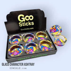 GOOSTICKS GLASS ASHTRAY DESIGN 224