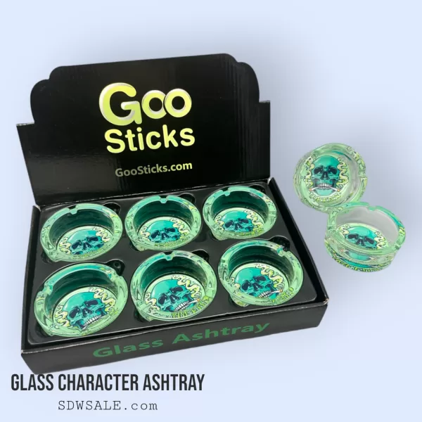 GOOSTICKS GLASS ASHTRAY DESIGN 230