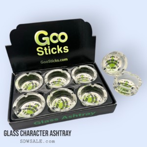 GOOSTICKS GLASS ASHTRAY DESIGN 240