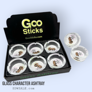 GOOSTICKS GLASS ASHTRAY DESIGN 244