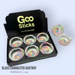 GOOSTICKS GLASS ASHTRAY DESIGN 246