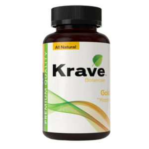 Krave Kratom Gold 300ct Capsules