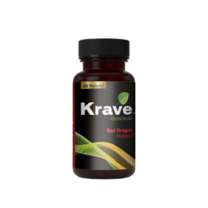 Krave Kratom Red Dragon 1000ct Capsules