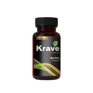 Krave Kratom Red Hulu 1000ct Capsules