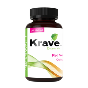 Krave Kratom Red Vein 1000ct Capsules