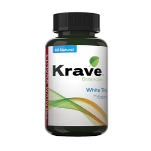 Krave Kratom White Thai 75ct Capsules