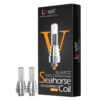 Lookah Coil-Seahorse 4pk Type V Quartz See Through IND