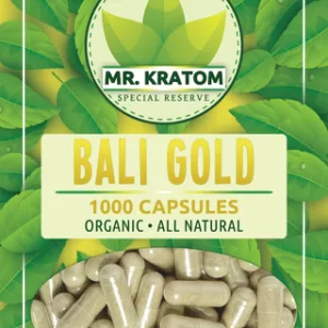 Mr. Kratom Capsules 1000ct-Bali Gold