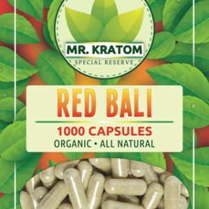 Mr. Kratom Capsules 1000ct-Red Bali