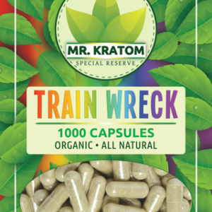 Mr. Kratom Capsules 1000ct-Trainwreck