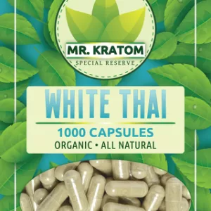 Mr. Kratom Capsules 1000ct-White Thai