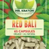 Mr. Kratom Capsules 65ct 5ct Bags-Red Bali