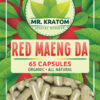 Mr. Kratom Capsules 65ct 5ct Bags-Red Maeng Da