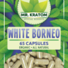 Mr. Kratom Capsules 65ct 5ct Bags-White Borneo