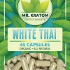 Mr. Kratom Capsules 65ct 5ct Bags-White Thai