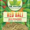 Mr. Kratom Special Reserve 60g Powder 5ct Bag -Red Bali