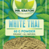 Mr. Kratom Special Reserve 60g Powder 5ct Bag -White Thai