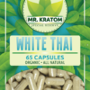 Mr. Kratom Special Reserve 65ct Caps 5ct Bag -White Thai