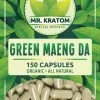 Mr. Kratom Special Reserve Capsules 150ct-Green Maeng Da