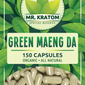 Mr. Kratom Special Reserve Capsules 150ct-Green Maeng Da