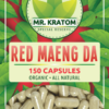 Mr. Kratom Special Reserve Capsules 150ct-Red Maeng Da