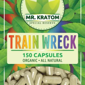 Mr. Kratom Special Reserve Capsules 150ct-Trainwreck