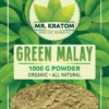 Mr. Kratom Special Reserve Kratom Powder Bag 1000g -Green Malay