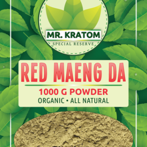 Mr. Kratom Special Reserve Kratom Powder Bag 1000g -Red Maeng Da