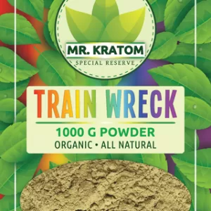 Mr. Kratom Special Reserve Kratom Powder Bag 1000g -Trainwreck