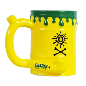 Ooze Toxic Waste Barrel Ceramic Mug-Pipe